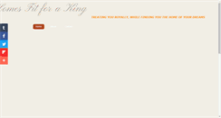 Desktop Screenshot of homesfitforaking.com